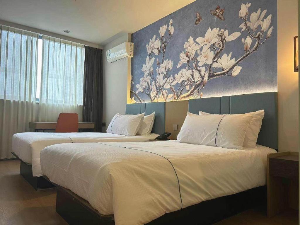 Magnotel Hotel Shanghai Railway Station Magnolia Plaza Luaran gambar
