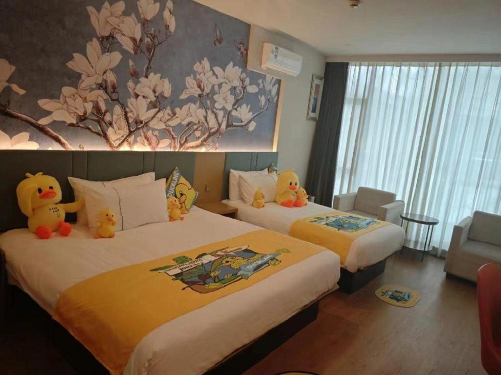 Magnotel Hotel Shanghai Railway Station Magnolia Plaza Luaran gambar