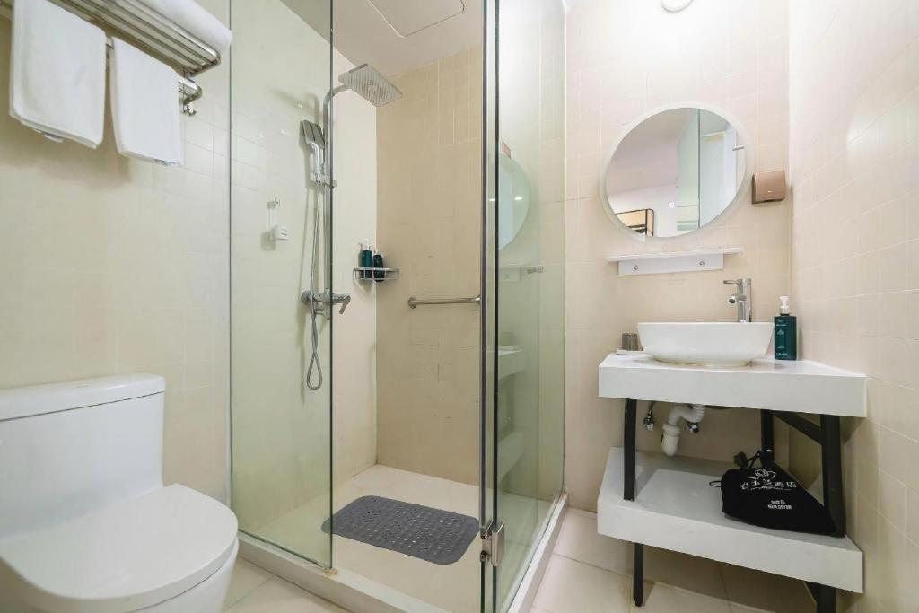 Magnotel Hotel Shanghai Railway Station Magnolia Plaza Luaran gambar