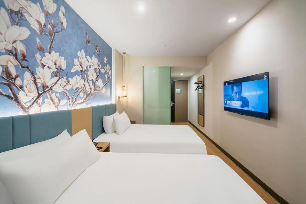 Magnotel Hotel Shanghai Railway Station Magnolia Plaza Luaran gambar