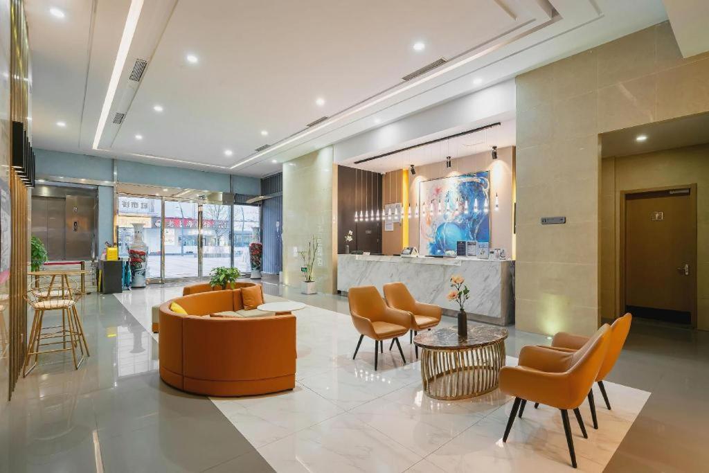 Magnotel Hotel Shanghai Railway Station Magnolia Plaza Luaran gambar