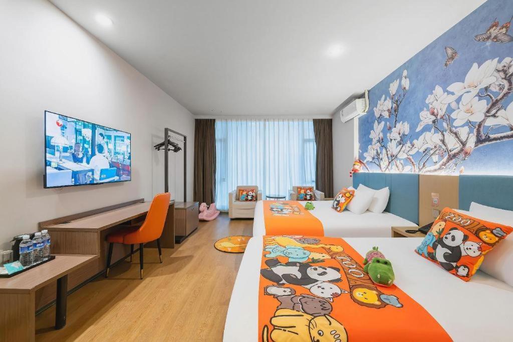 Magnotel Hotel Shanghai Railway Station Magnolia Plaza Luaran gambar