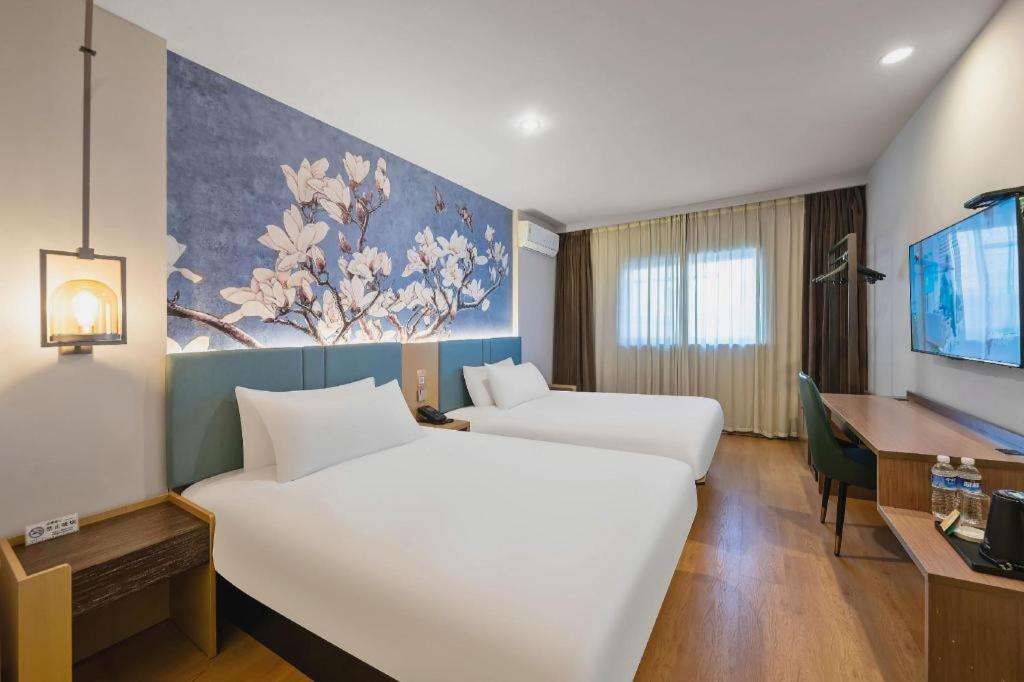 Magnotel Hotel Shanghai Railway Station Magnolia Plaza Luaran gambar